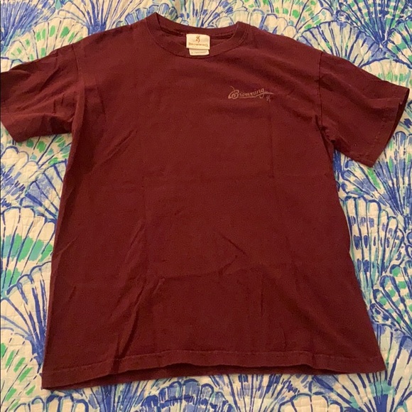 LAST CALL EXPIRES 11/20 red clay maroon garnet browning shirt - Picture 3 of 4